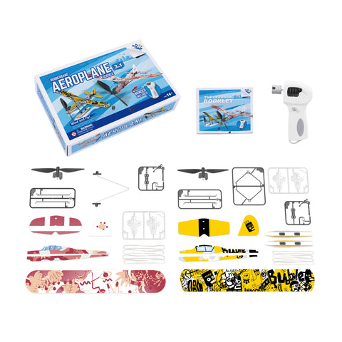 Rubber Band Aeroplane Science 3 in 1