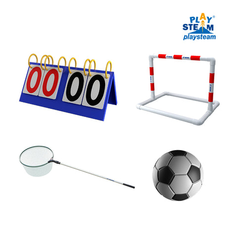 PLAYSTEM Water Soccer Field Equipment set
