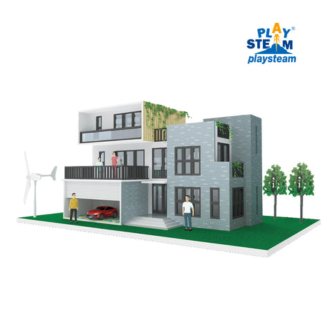 PLAYSTEM Eco Electronic House Building Model Kit