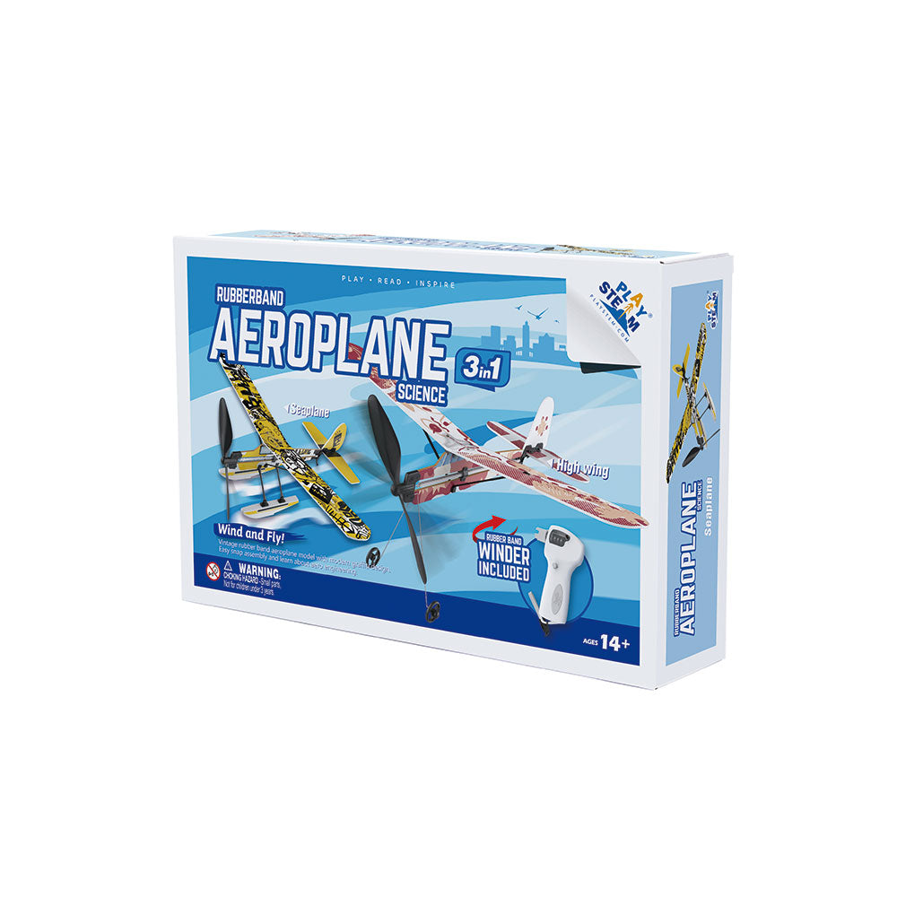 Rubber Band Aeroplane Science 3 in 1