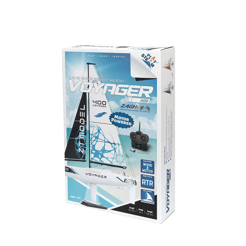 VOYAGER 400 2.4GHz RC Motor Powered Sailboat