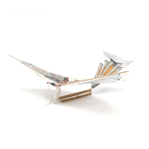 IRON BIRD Rubber Band Ornithopter (bamboo)