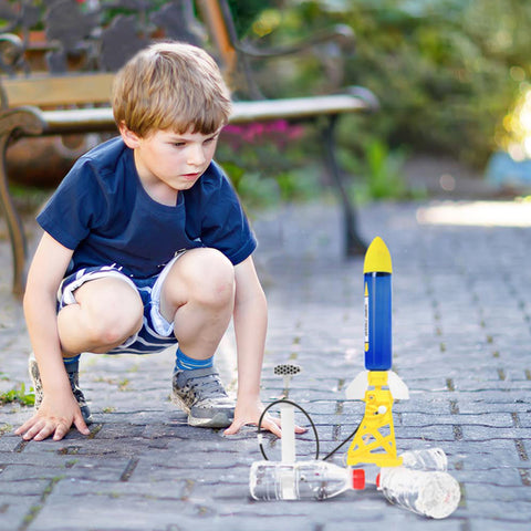 Water Powered Rocket Science Kit Set