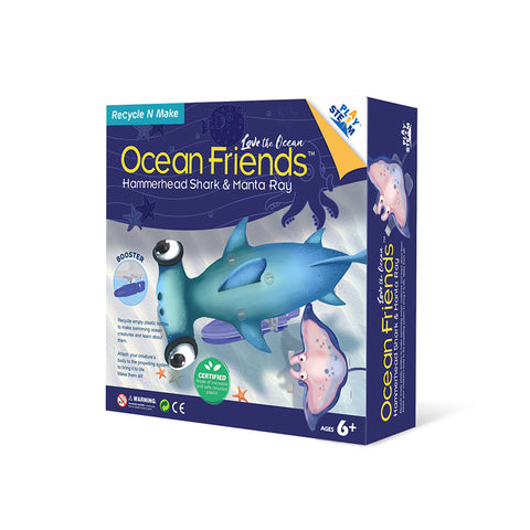 Ocean Friends - Hammerhead Shark & Manta Ray