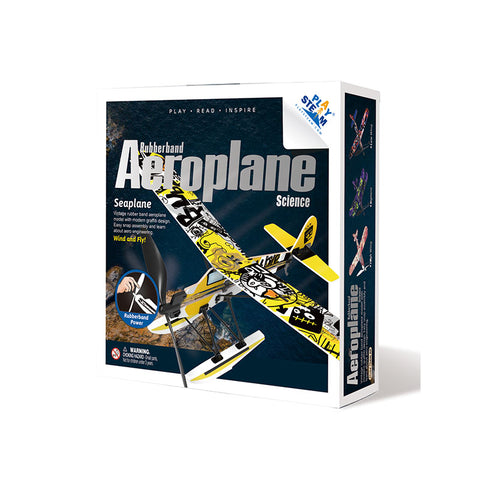 Rubber Band Aeroplane Science - Seaplane