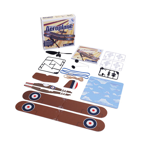 Rubber Band Aeroplane Science - Sopwith Camel