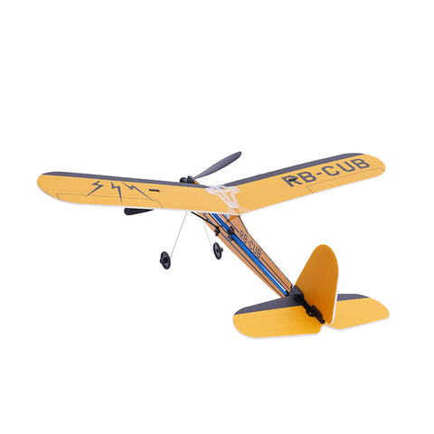 Rubber Band Aeroplane Science - J-3 Cub