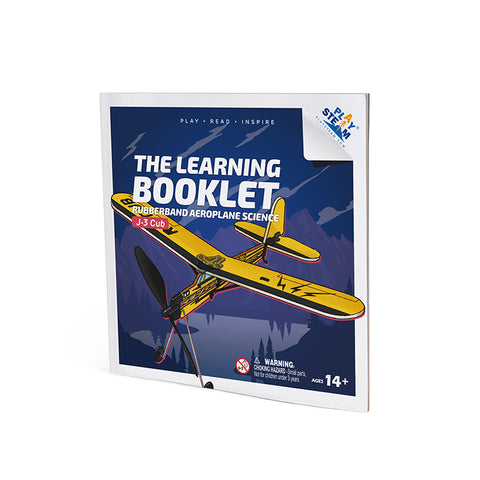 Rubber Band Aeroplane Science - J-3 Cub